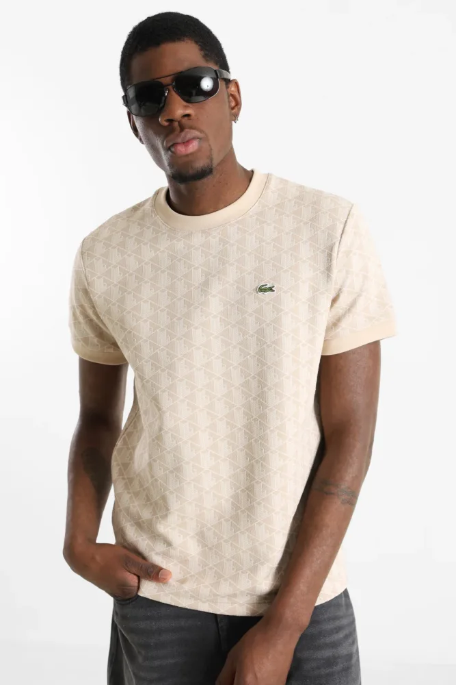 Lacoste T-Shirt - Beige XS Herren