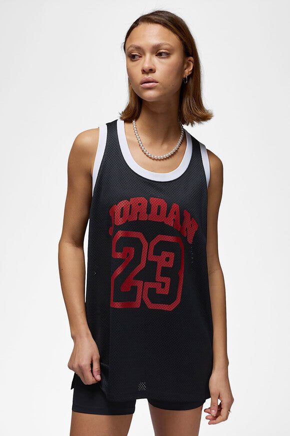 Jordan Oversize Meshtop - Black M Damen