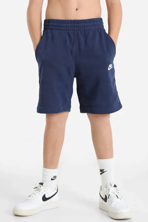 Nike Club Fleece Sweatshorts - Midnight Navy S Kids