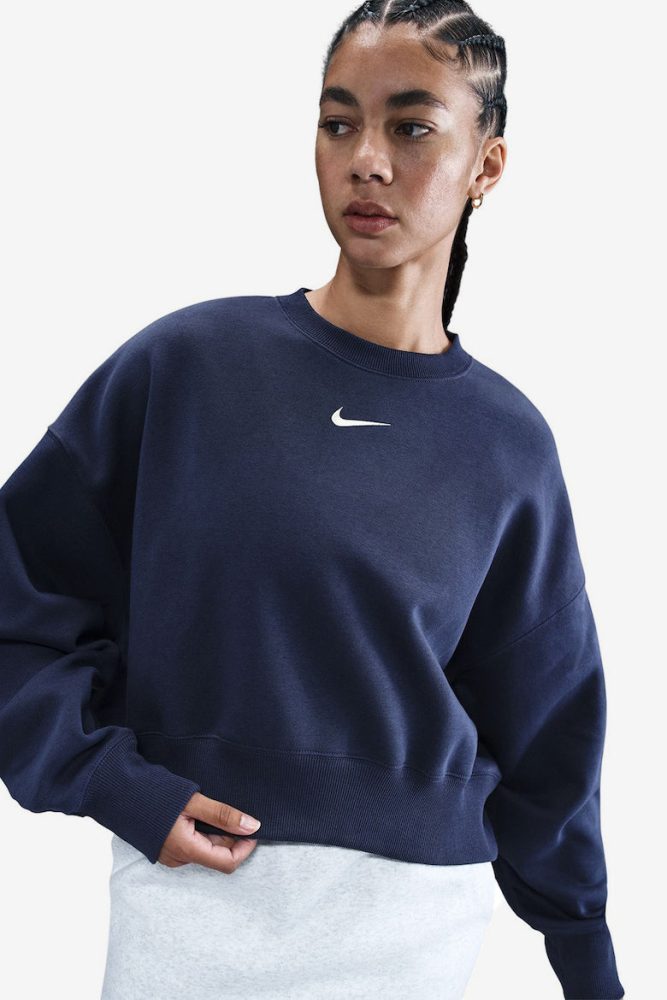 Nike Oversize Sweatshirt - Midnight Navy M Damen