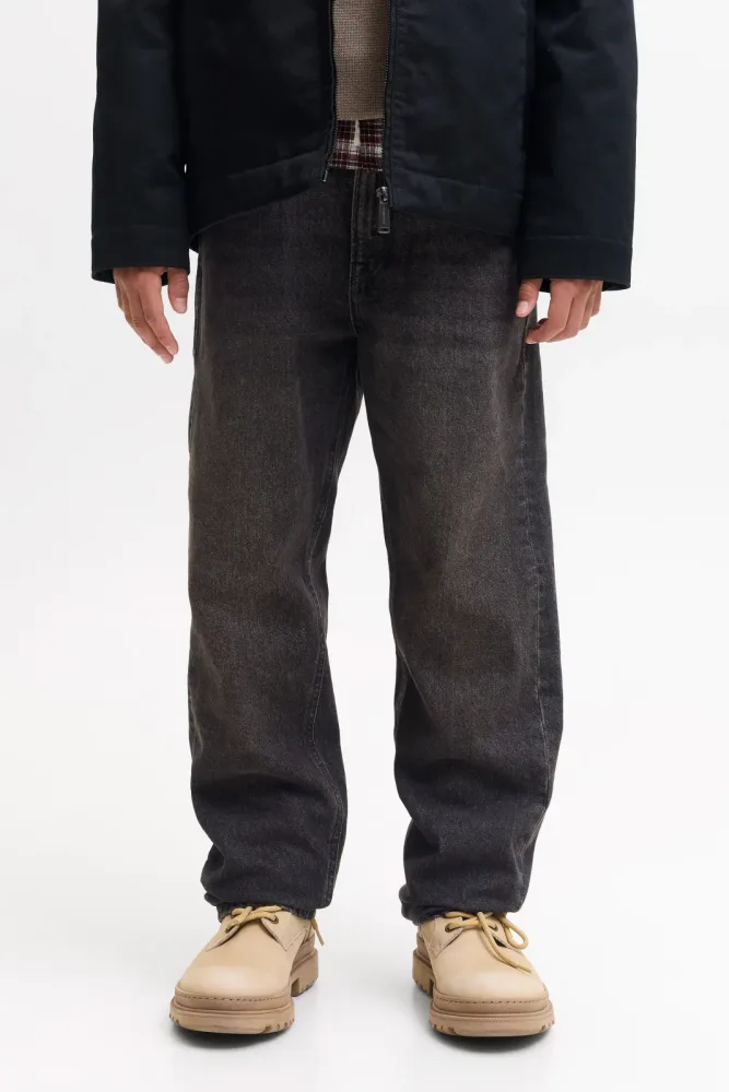 Jack & Jones Junior Chris Relaxed Fit Jeans - Black 170 Kids
