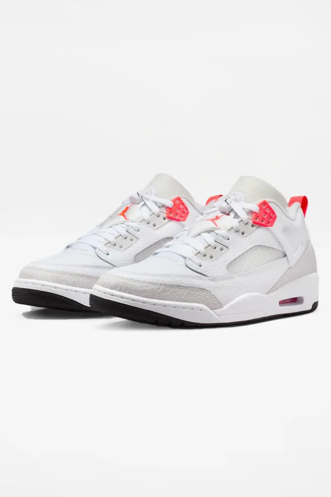 Jordan Spizike Sneaker - White + Bright Crimson + Vast Grey EU42 Herren