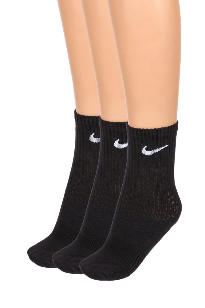 Nike Dreierpack Socken - Schwarz EU34-38