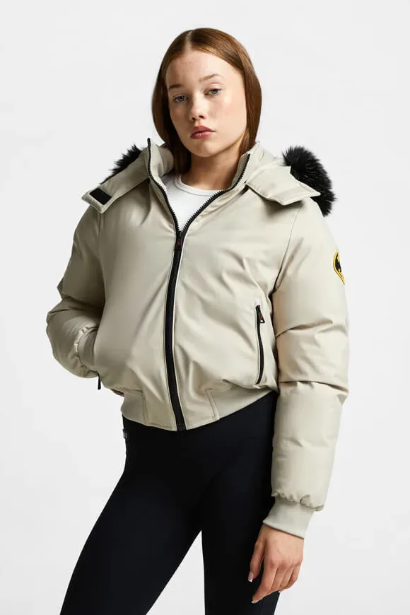 Zavetti Canada Arabella Wattierte Bomberjacke - Pure Cashmere M Kids