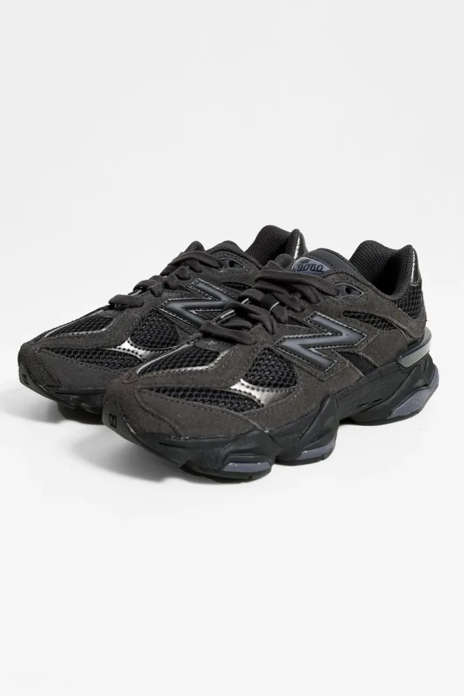 New Balance Kids 9060 Lace unisex, schwarz, Grösse: 37