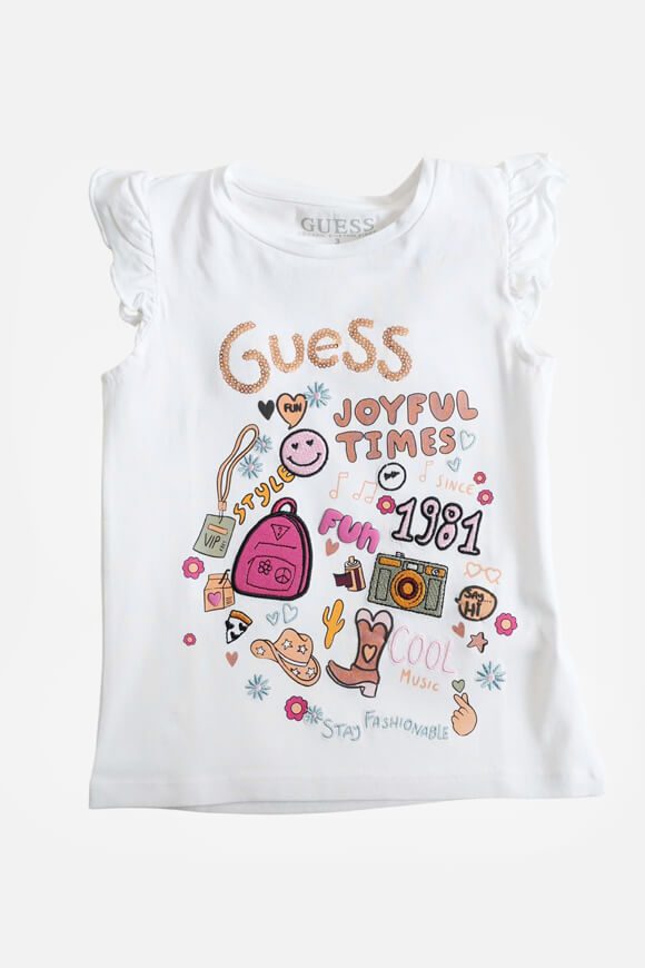 Guess Kids T-Shirt - Pure White 5y