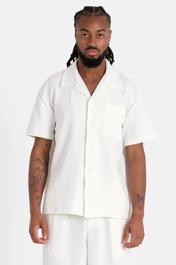 Sixth June Hemd aus Seersucker - White M Herren