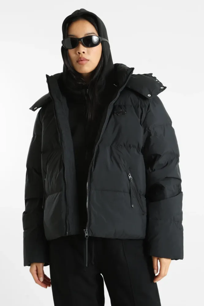 Lacoste Puffer Daunenjacke - Black 36 Damen