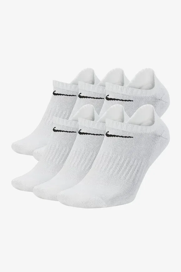 Nike Sechserpack Socken - Weiss EU42-46