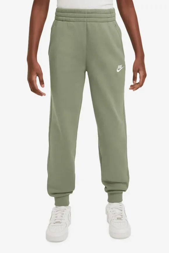 Nike Club Fleece Sweathose - Oil Green S Kids