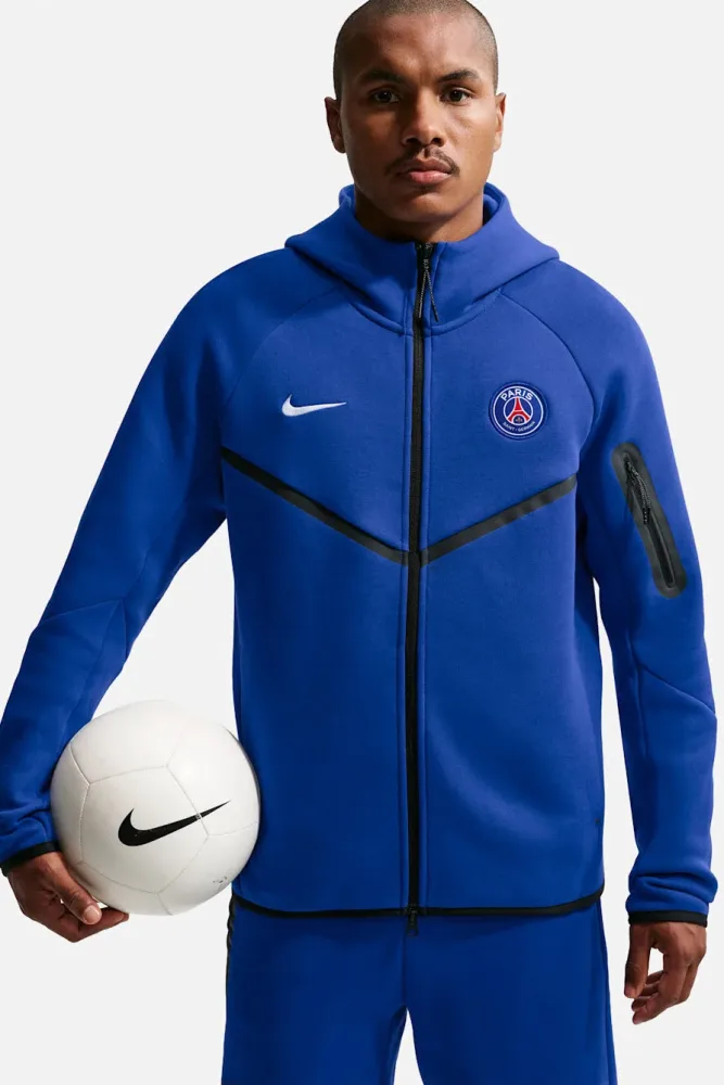 Nike Paris Saint-Germain Tech Kapuzensweatjacke - Old Royal S Herren