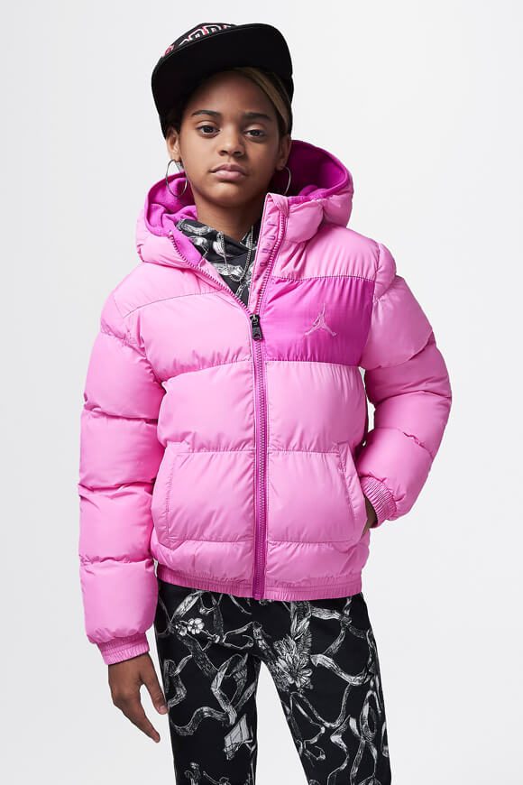 Jordan Essential Midweight Pufferjacke - Playful Pink M Kids