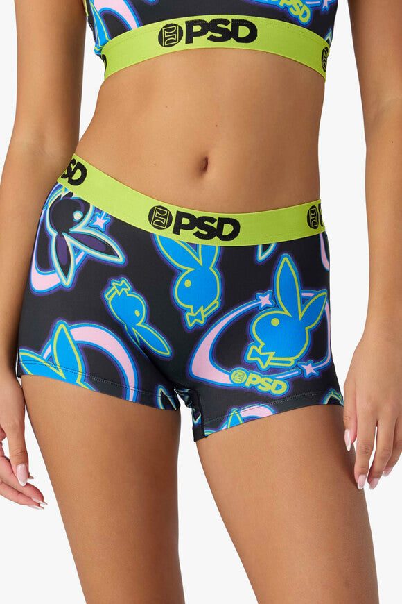 PSD Underwear Panty - Black + Green + Blue M Damen