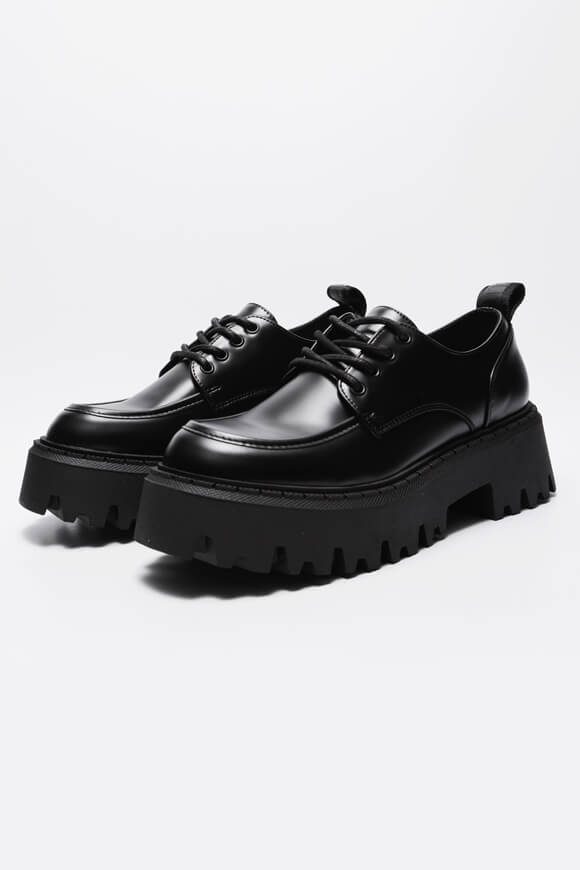 Buffalo Aspen Plateau Schnürschuhe - Black EU42 Herren