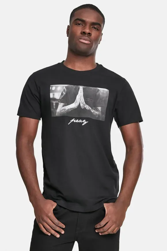 Upscale Pray T-Shirt - Black M Herren