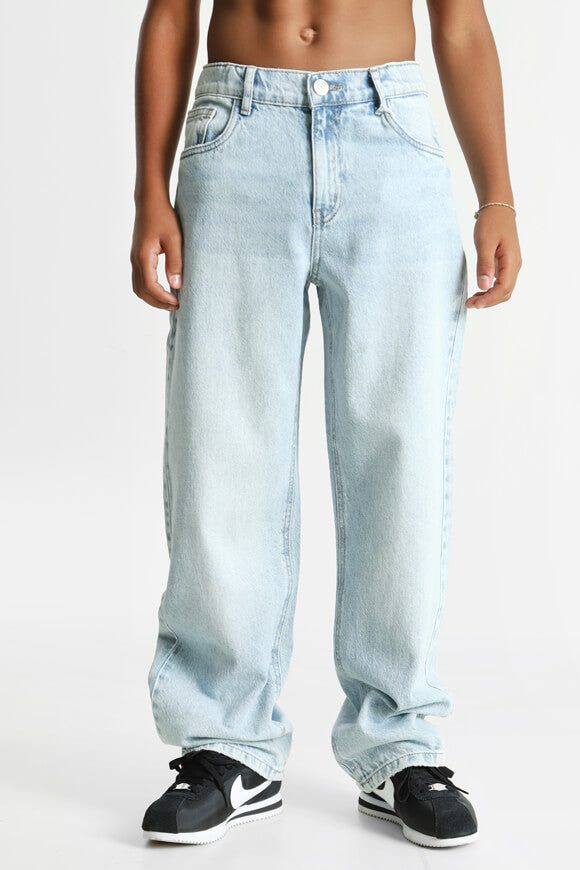 Name It NLMKIM Loose Fit Jeans - Light Blue Denim 158 Kids