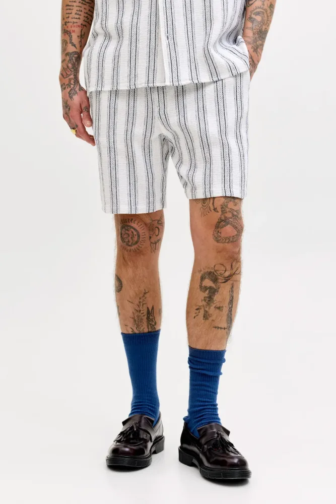 Jack & Jones JPSTJAIDEN Strukturierte Shorts - Cloud Dancer M Herren