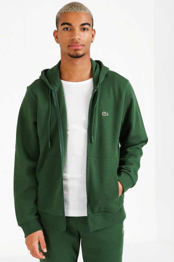 Lacoste Kapuzensweatjacke - Grün L Herren