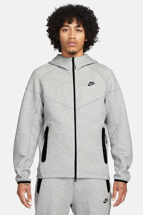 Nike Sportswear Tech Fleece Kapuzensweatjacke - Light Grey Heather L Herren
