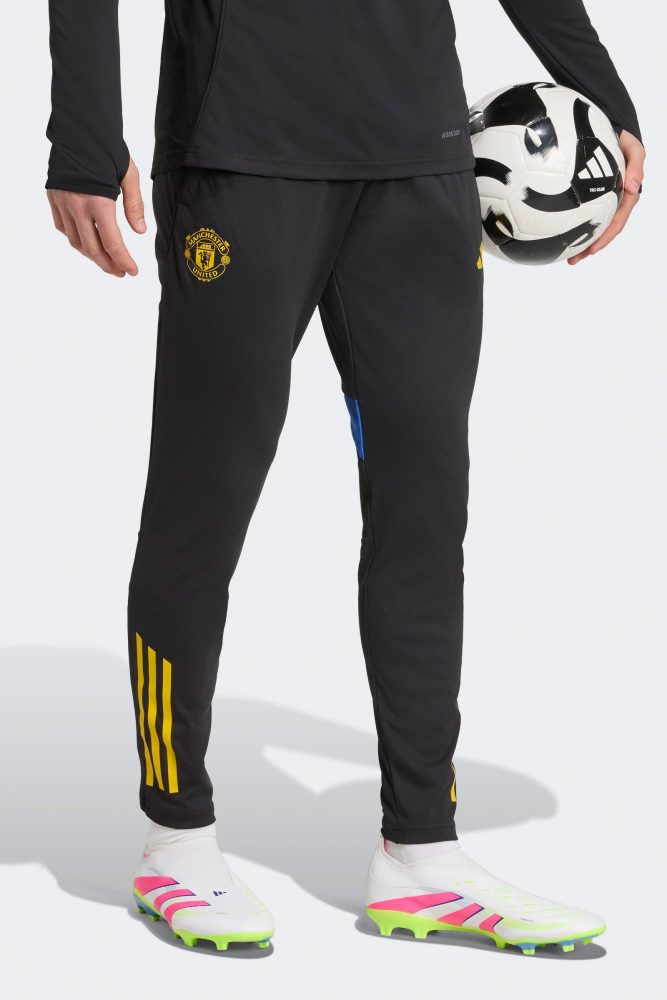 Adidas Sportswear Manchester United Trainingshose - Black + Tribe Yellow L Herren