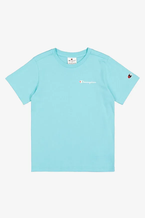 Champion T-Shirt - Aqua Blue M Kids