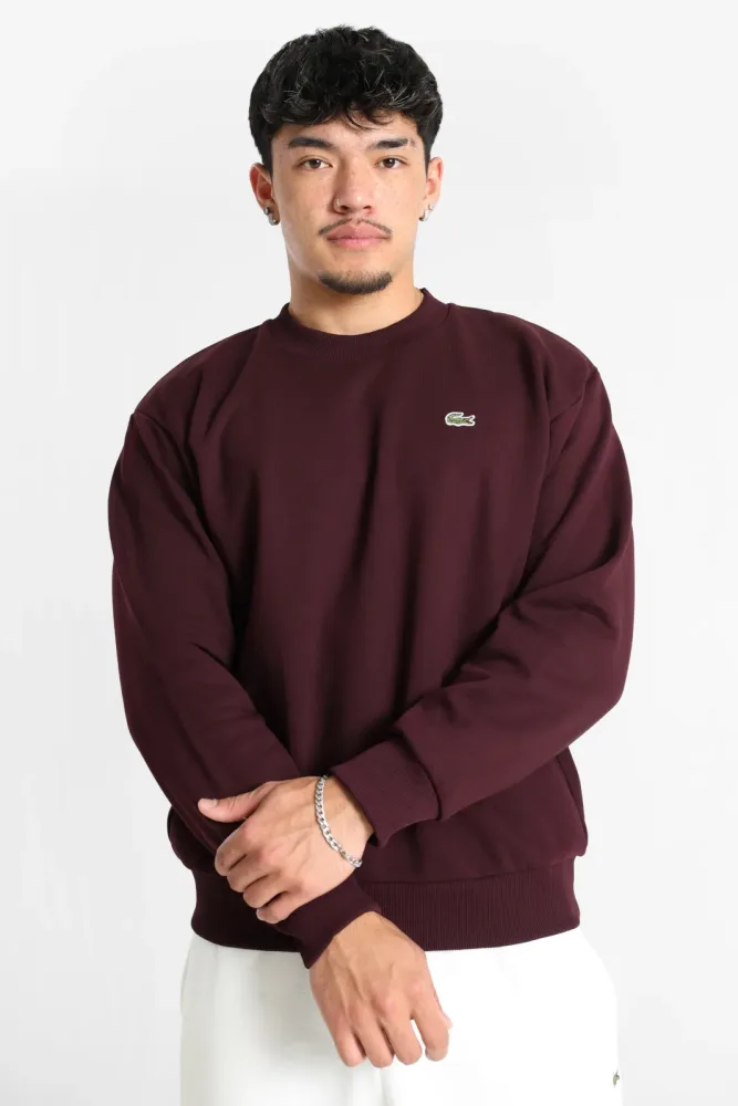 Lacoste Sweatshirt  - Dark Brown S Herren