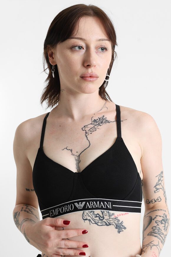 Emporio Armani Bralette - Black S Damen