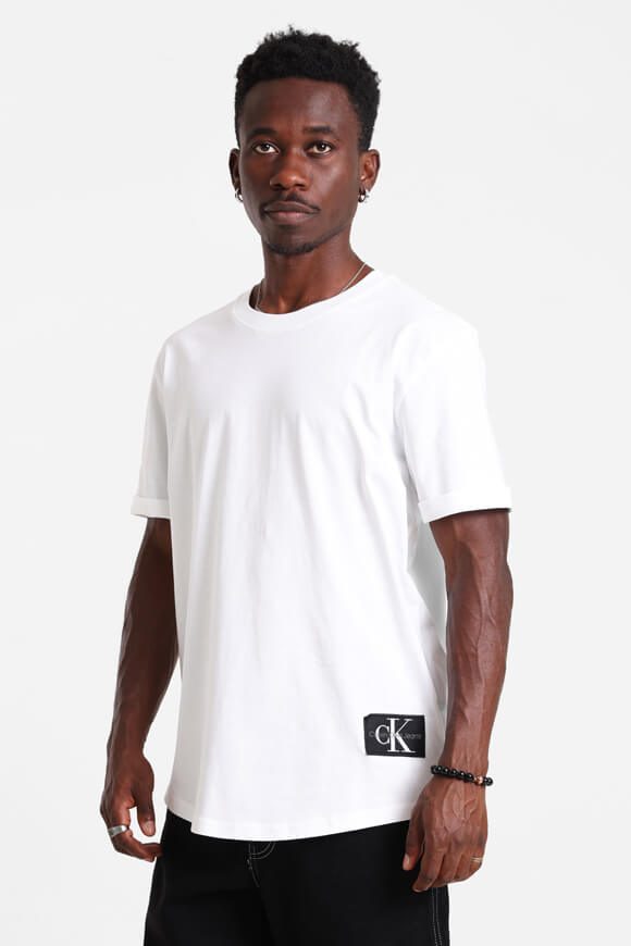 Calvin Klein Jeans T-Shirt - Bright White S Herren