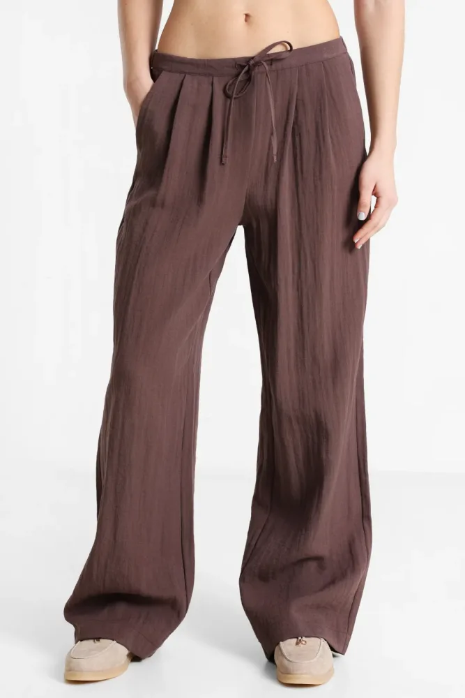 Only ONLITA Stoffhose in Leinen-Optik L32 - Shopping Bag 38/32 Damen