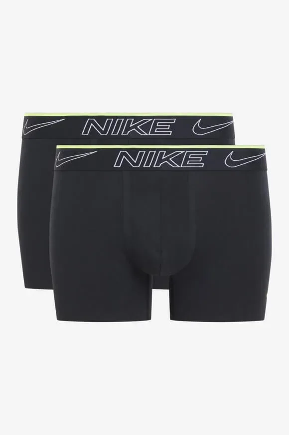 Nike Doppelpack Boxershorts - Black L Herren