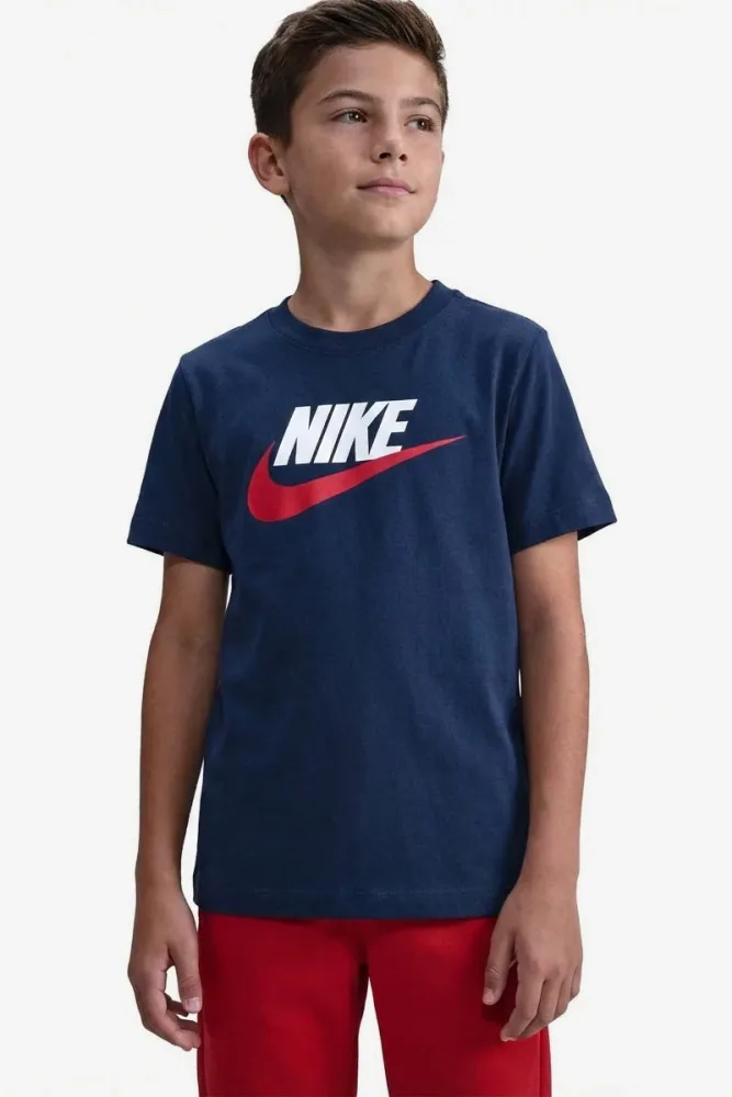 Nike T-Shirt - Blue M Kids
