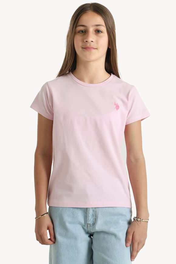 U.S. Polo Assn. Gaia T-Shirt - Light Pink 10 Kids