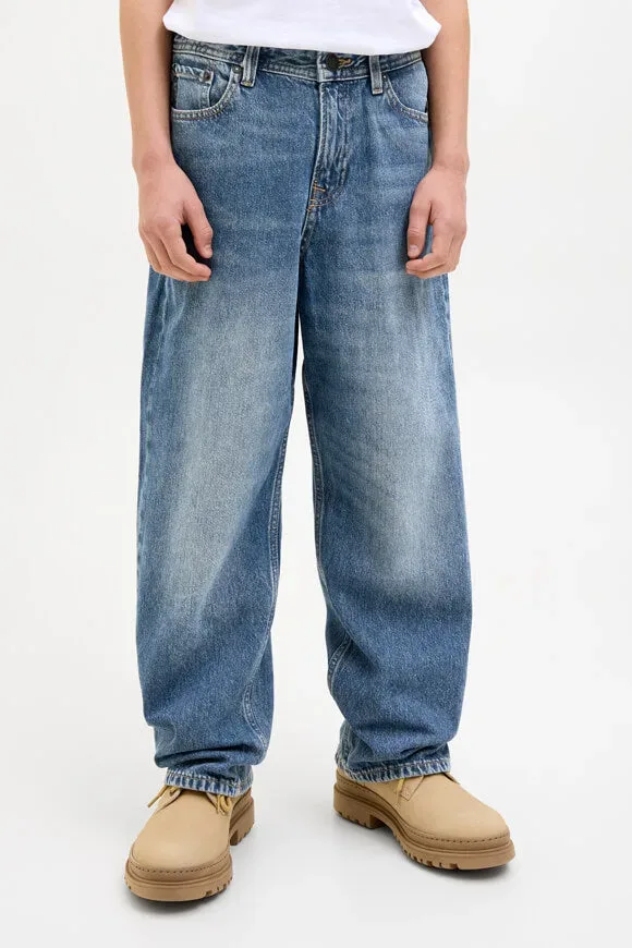 Jack & Jones Junior Alex Baggy Fit Jeans - Blue Denim 140 Kids