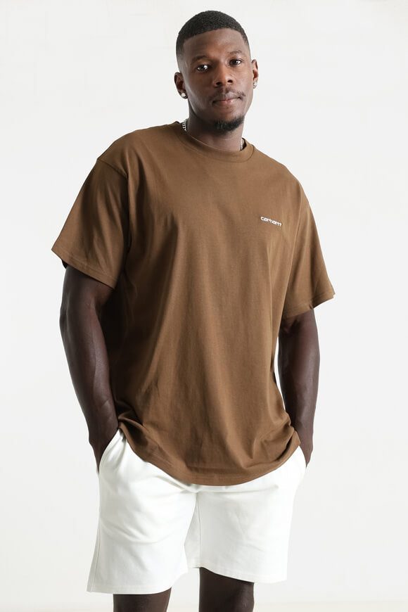 Carhartt WIP Script Embroidery T-Shirt - Lumber M Herren
