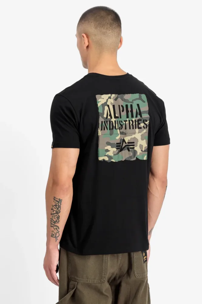 Alpha Industries T-Shirt - Black M Herren