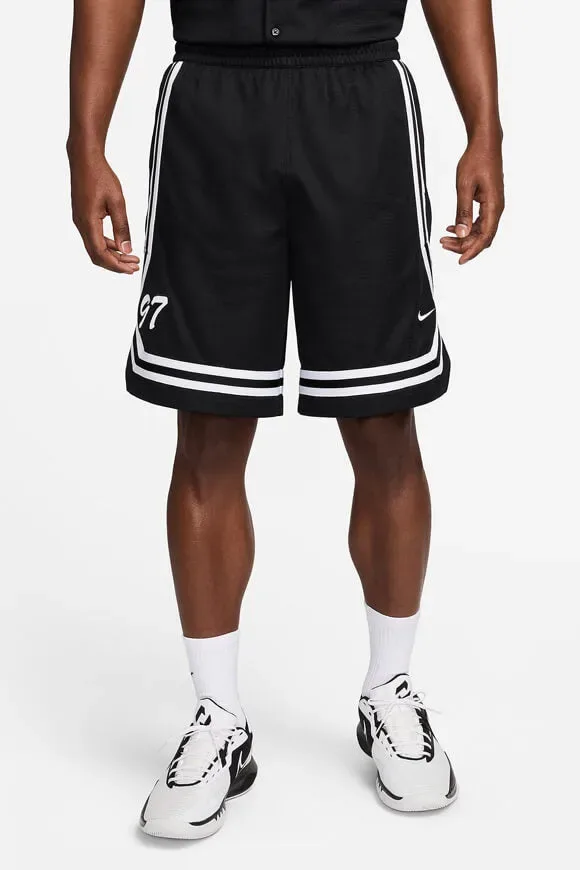 Nike DNA Crossover Mesh Basketballshorts - Black + White S Herren