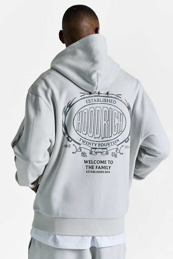 Hoodrich Oversize Kapuzensweatshirt - Dawn Blue S Herren