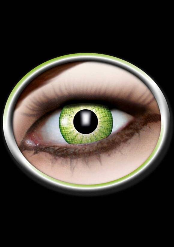 Eye Catcher Farblinsen - Electro Grün Einheitsgroesse