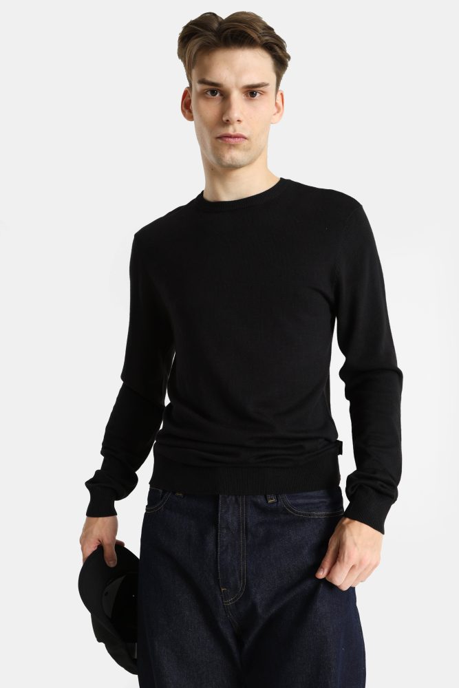 Blend BHDAN Feinstrickpullover - Black L Herren