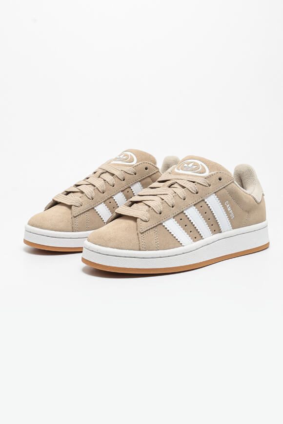 Adidas Originals Campus 00s Sneaker - Wonder Beige + Cloud White + Gum EU37 1/3 Kids