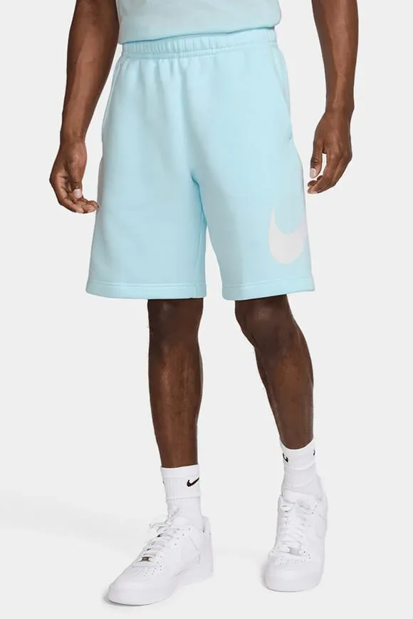 Nike Sportswear Club Graphic Sweatshorts - Glacier Blue M Herren