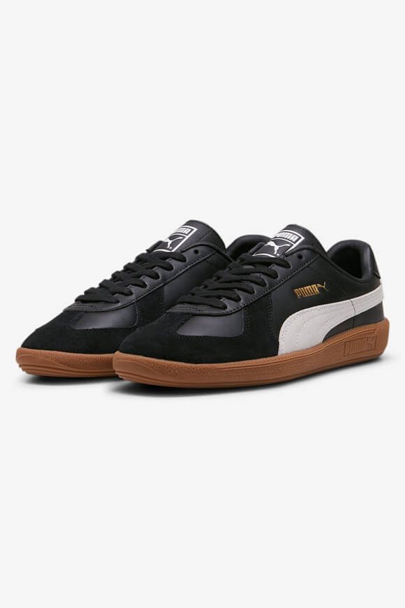 Puma Army Trainer Sneaker - Black + White EU37.5 Damen