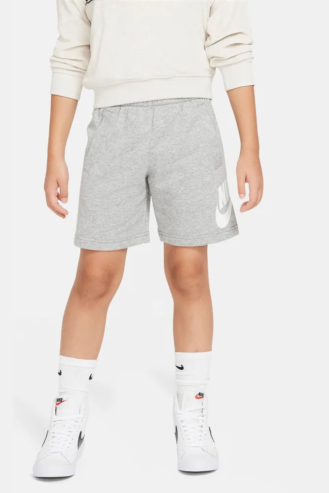 Nike Club Fleece Sweatshorts - Grey Heather S Kids