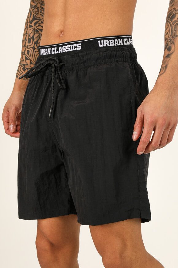 Urban Classics Badeshorts - Schwarz S Herren