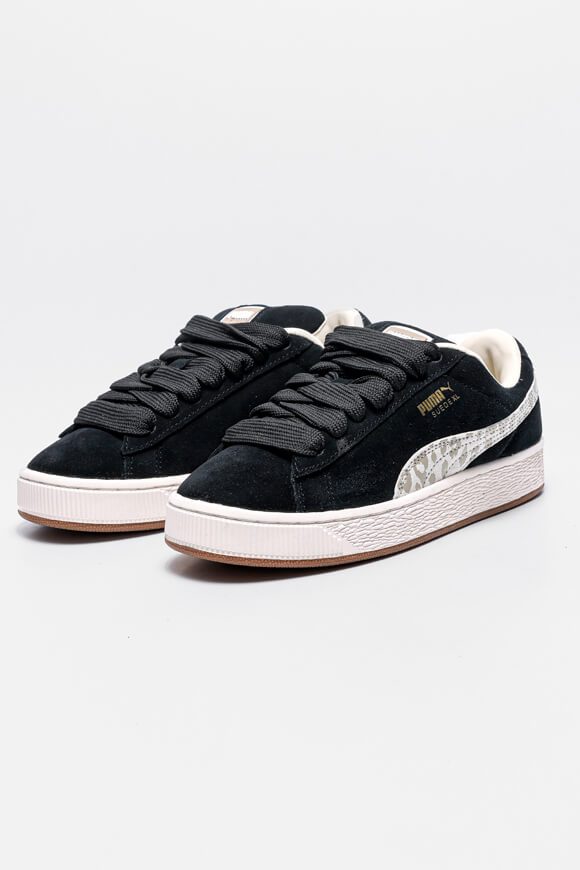 Puma Suede XL Sneaker - Black + Warm White EU36 Kids