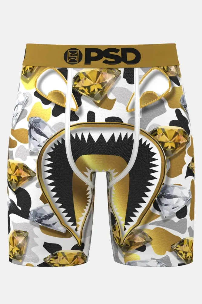 PSD Underwear Boxershorts - Multicolor + Gold M Herren