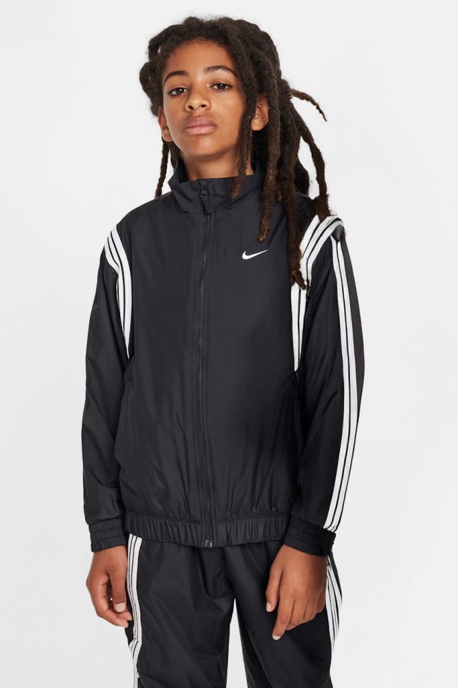Nike Crossover Oversize Trainingsjacke - Black + White M Kids
