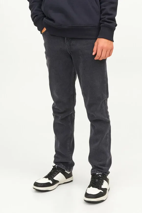 Jack & Jones Junior Clark Regular Fit Jeans - Black Denim 164 Kids