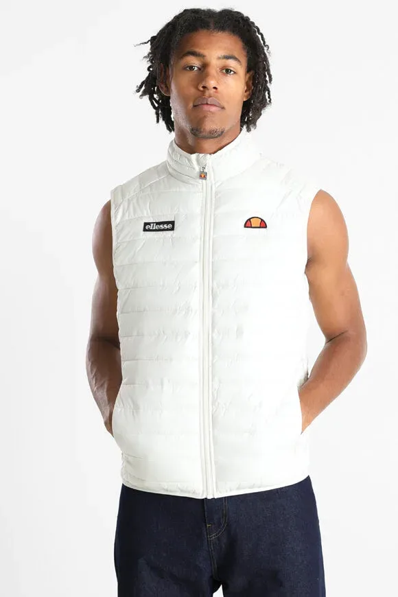 Ellesse Bardy Gestepptes Gilet - Offwhite M Herren