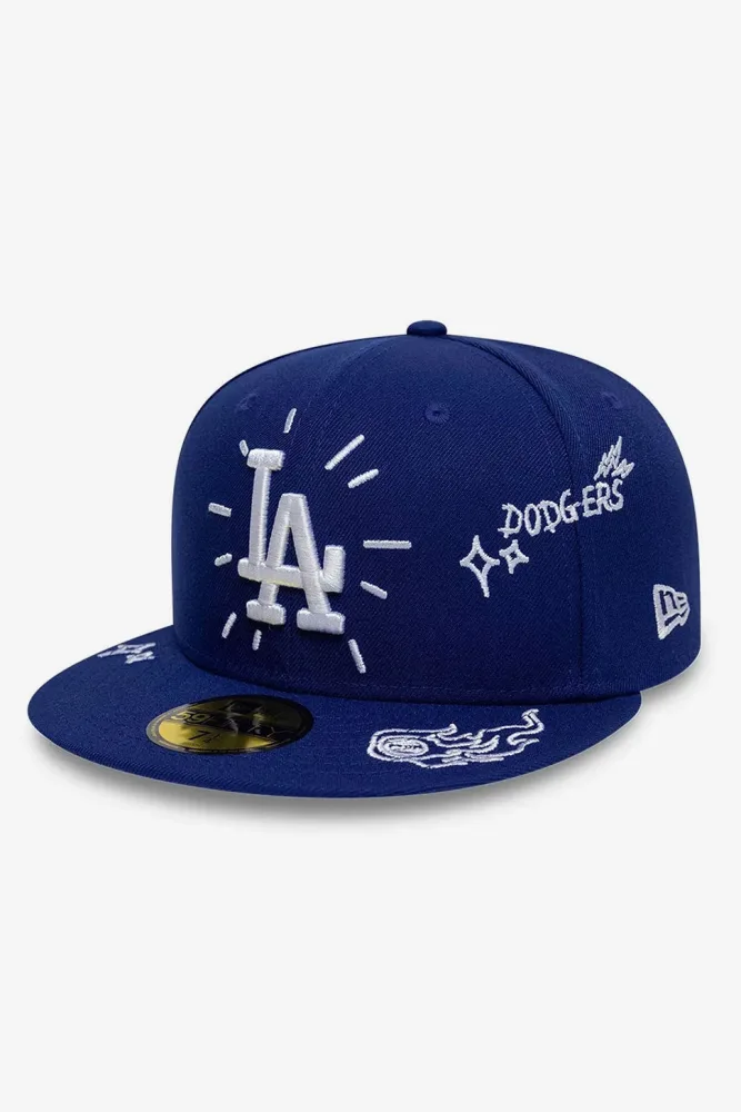 New Era 59Fifty Cap - Royal + White 7 1/8 Herren